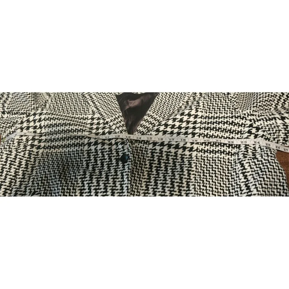 Torrid Cozy Double Knit Longline Blazer Oversized Sz 2 (18-20) Taffy Glenn Plaid - Picture 11 of 13